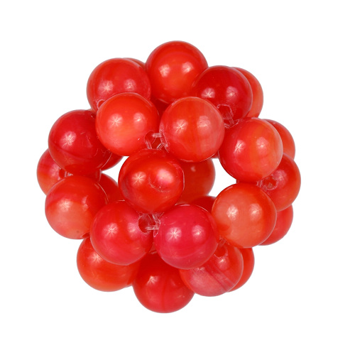 Korallen-Perlenball, Korallen-Perlenkugel, Ã˜19mm, rot